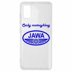 Чехол для Samsung A41 Java Cesky Motocyclovy - PrintSalon