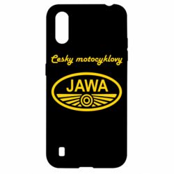 Чехол для Samsung A01/M01 Java Cesky Motocyclovy - PrintSalon