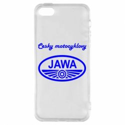 Чехол для iPhone5/5S/SE Java Cesky Motocyclovy - PrintSalon