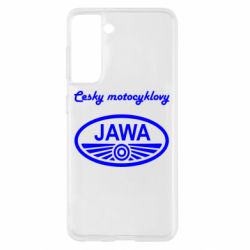 Чехол для Samsung S21 Java Cesky Motocyclovy - PrintSalon