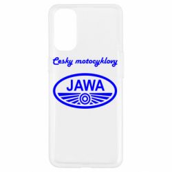 Чехол для Oppo Reno 4 Java Cesky Motocyclovy - PrintSalon