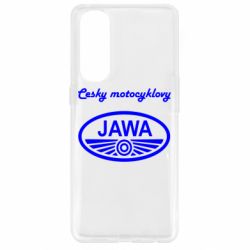 Чехол для Oppo Reno 4 Pro Java Cesky Motocyclovy - PrintSalon