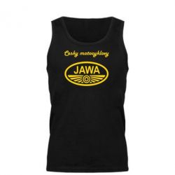 Мужская майка Java Cesky Motocyclovy - PrintSalon