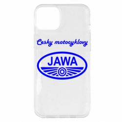 Чехол для iPhone 14 Plus Java Cesky Motocyclovy - PrintSalon