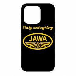 Чехол для iPhone 14 Pro Java Cesky Motocyclovy - PrintSalon