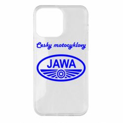Чехол для iPhone 14 Pro Max Java Cesky Motocyclovy - PrintSalon