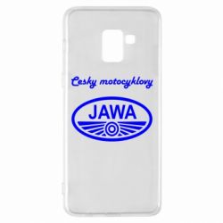 Чехол для Samsung A8+ 2018 Java Cesky Motocyclovy - PrintSalon