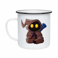 Кружка эмалированная Jawa yoga - PrintSalon