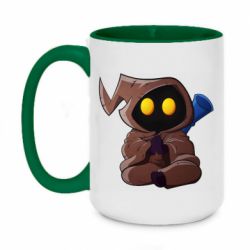 Чашка двухцветная 420ml Jawa yoga - PrintSalon