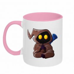 Чашка двухцветная 320ml Jawa yoga - PrintSalon