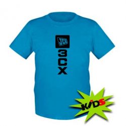 Детская футболка JCB 3CX - PrintSalon