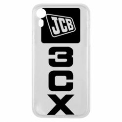 Чехол для iPhone XR JCB 3CX - PrintSalon