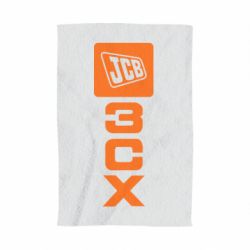 Полотенце с принтом JCB 3CX - PrintSalon