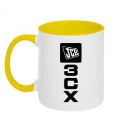 Чашка двокольорова JCB 3CX