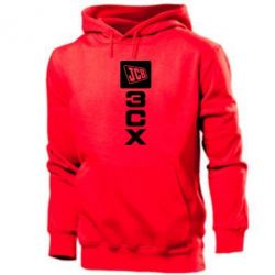 Мужское худи JCB 3CX - PrintSalon