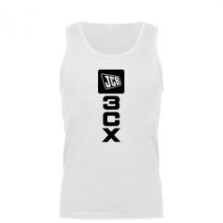 Мужская майка JCB 3CX - PrintSalon