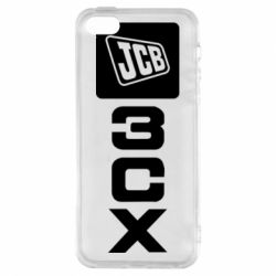 Чехол для iPhone5/5S/SE JCB 3CX - PrintSalon