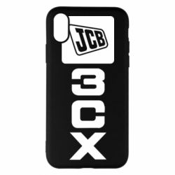 Чехол для iPhone X/Xs JCB 3CX - PrintSalon