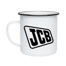 Кружка эмалированная JCB - PrintSalon