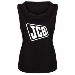 Женская майка JCB - PrintSalon