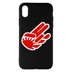 Чехол для iPhone X/Xs JDM Arm - PrintSalon