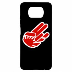 Чехол для Xiaomi Poco X3 JDM Arm - PrintSalon