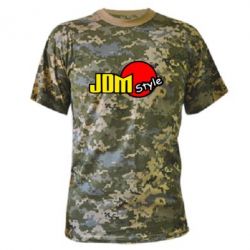 Камуфляжная футболка JDM Style - PrintSalon