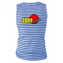 Майка-тельняшка JDM Style - PrintSalon