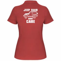Женское поло Jeep hair don't care - PrintSalon