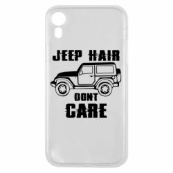 Чехол для iPhone XR Jeep hair don't care - PrintSalon