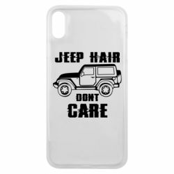 Чехол для iPhone Xs Max Jeep hair don't care - PrintSalon