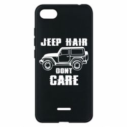 Чехол для Xiaomi Redmi 6A Jeep hair don't care - PrintSalon