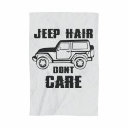 Полотенце с принтом Jeep hair don't care - PrintSalon