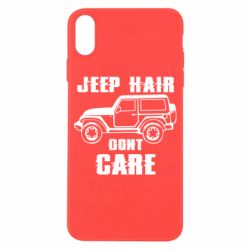 Чехол для iPhone X/Xs Jeep hair don't care - PrintSalon