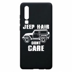 Чехол для Huawei P30 Jeep hair don't care - PrintSalon