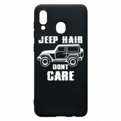 Чехол для Samsung A30 Jeep hair don't care - PrintSalon