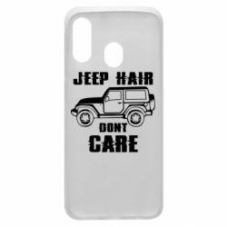 Чехол для Samsung A40 Jeep hair don't care - PrintSalon