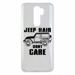 Чехол для Xiaomi Redmi Note 8 Pro Jeep hair don't care - PrintSalon