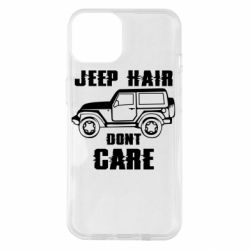 Чехол для iPhone 14 Jeep hair don't care - PrintSalon