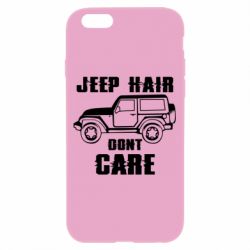 Чехол для iPhone 6/6S Jeep hair don't care - PrintSalon