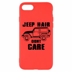 Чехол для iPhone 7 Jeep hair don't care - PrintSalon