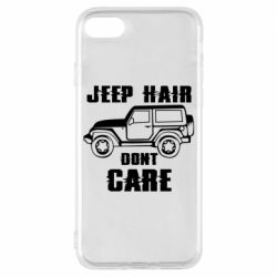 Чехол для iPhone 8 Jeep hair don't care - PrintSalon