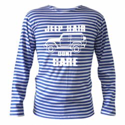 Тельняшка с длинным рукавом Jeep hair don't care - PrintSalon