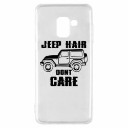Чехол для Samsung A8 2018 Jeep hair don't care - PrintSalon