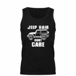 Мужская майка Jeep hair don't care - PrintSalon
