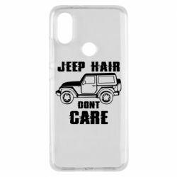Чехол для Xiaomi Mi A2 Jeep hair don't care - PrintSalon
