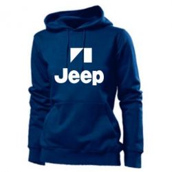 Женское худи Jeep Logo - PrintSalon