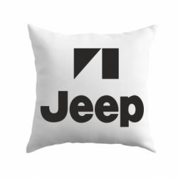 Подушка Jeep Logo - PrintSalon