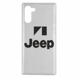 Чехол для Samsung Note 10 Jeep Logo - PrintSalon
