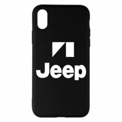 Чехол для iPhone X/Xs Jeep Logo - PrintSalon